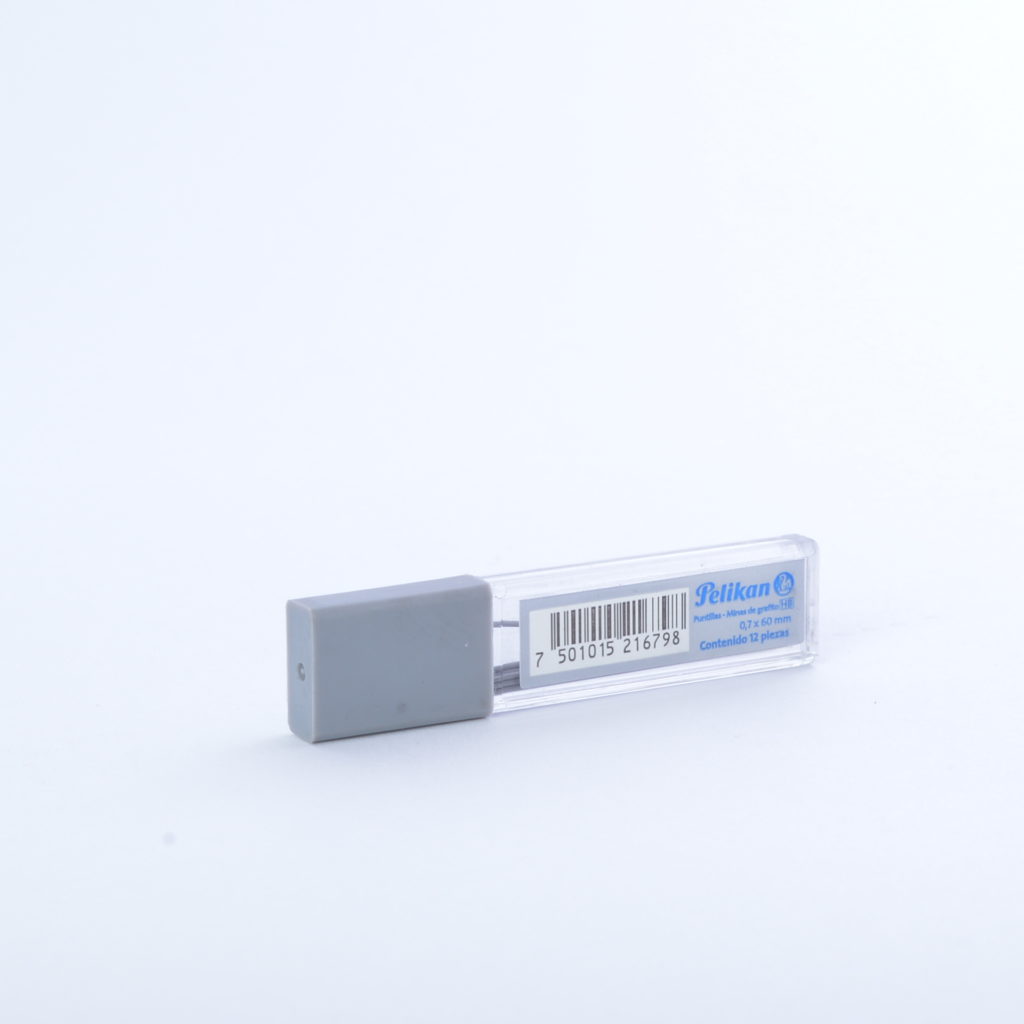 Mines Pour Porte-Mine 0,7 Mm - Lot De 12 - Bleu - Forte Densité, Résistantes