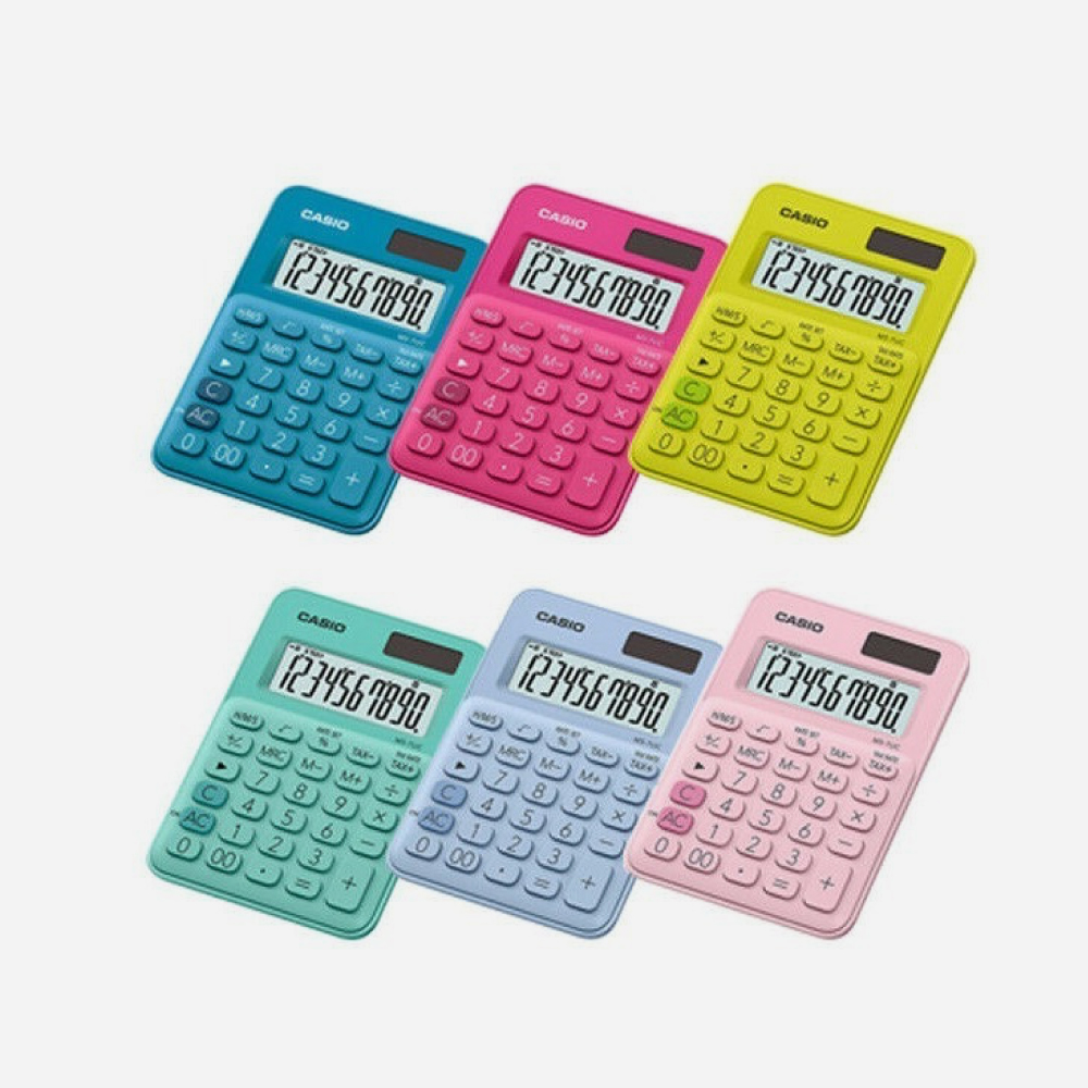 CALCULADORA 12 DIGITOS MS-20UC-YG CASIO - Occidente Papelería