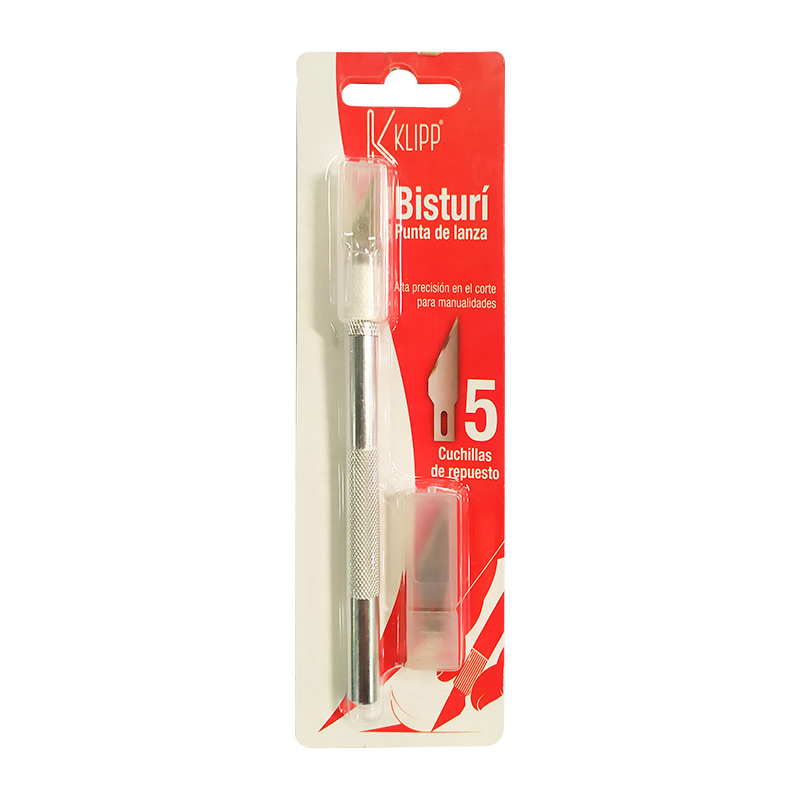 BISTURI PUNTA DE LANZA + REP KLIPP