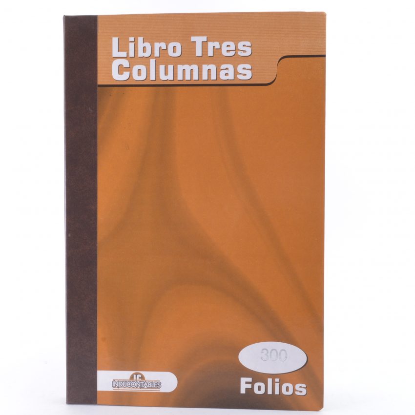 LIBRO 3 COLUMNAS 300 FOLIOS INDIZADO IC